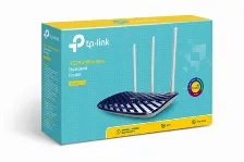 Ruteador Inalambrico Tp-link Ac750 C20, Doble Banda 2.4/5ghz, 4 Puertos Rj45 10/100mbps, Wps